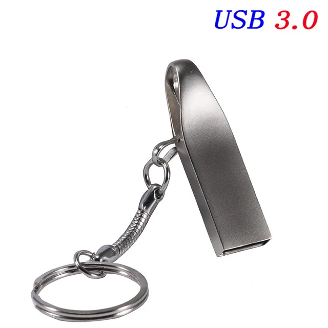 JASTER USB 3,0, новинка, металлический USB флеш-накопитель, флешка, 4 ГБ~ 64 ГБ, usb флешка, мини-Подарочный флеш-накопитель(более 10 шт., бесплатный логотип - Цвет: Silver