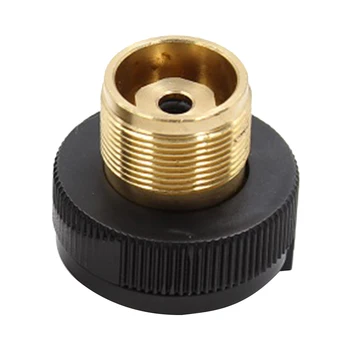 

Shifter Gas Refill Adapter Tank Hiking Outdoor Copper Camping Stove Converter Canister Conversion Burner Accessories