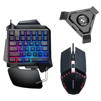 

PUBG Mobile Gamepad Controller Gaming Keyboard Mouse Converter For Android IOS Phone to PC Bluetooth 4.1 Adapter Plug and Play