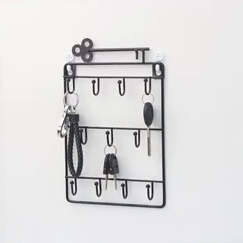 

Wall Mounted 11 Key Holder Rack Organizer Pocket for Entryway Kitchen Home Office Decor
