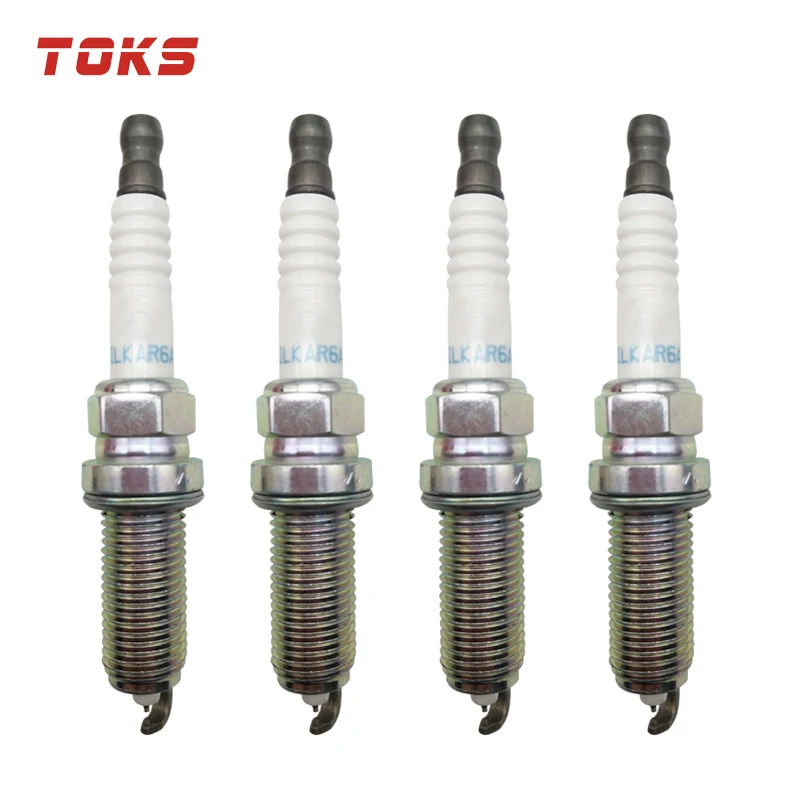 TOKS 4 шт./лот двойная иридиевая Свеча зажигания 22401-JA01B DILKAR6A11 для Nissan Altima Rogue Sentra 22401JA01B 22401 JA01B