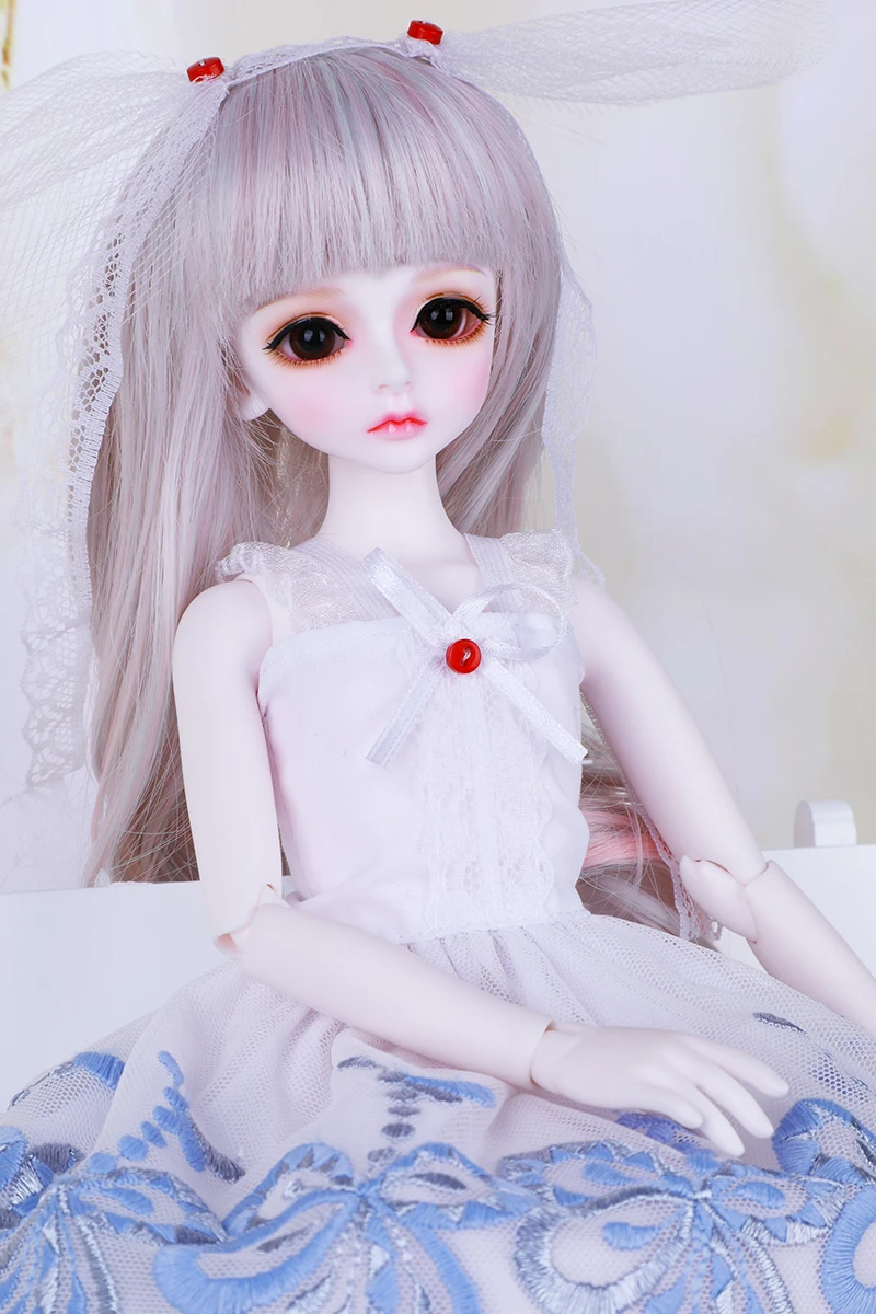 BJD Кукла SD полный набор 1/4 женская кукла bory lust шарнирная кукла полимерная кукла подарки - Цвет: full set