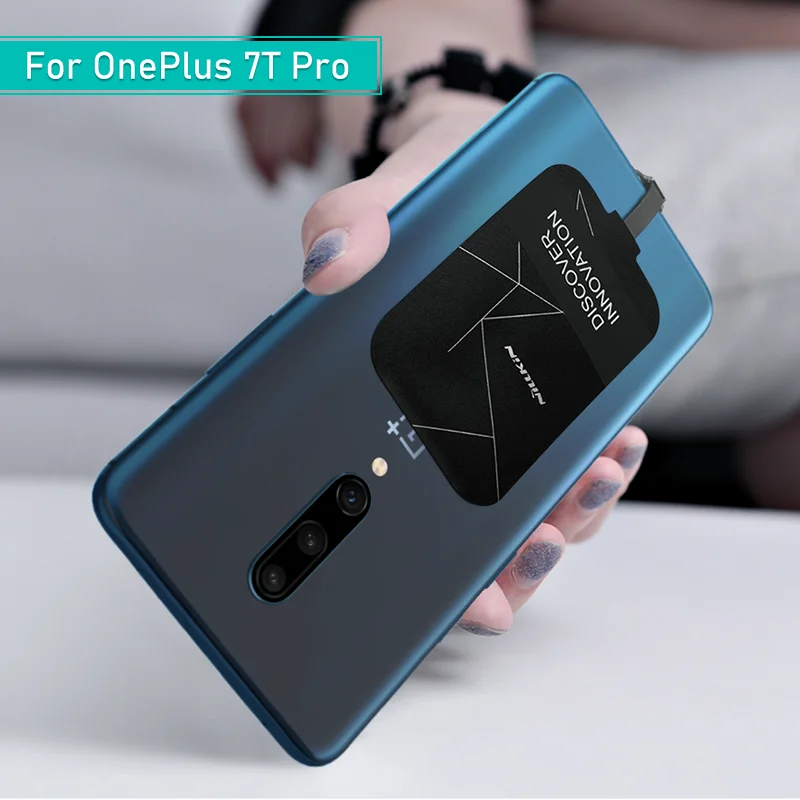 Oneplus 8 Voor Oneplus 7T Pro Qi Draadloze Opladen Lader Usb Type C Ontvanger Patch Veilig Draadloos Opladen Voor een Plus Opladers| AliExpress