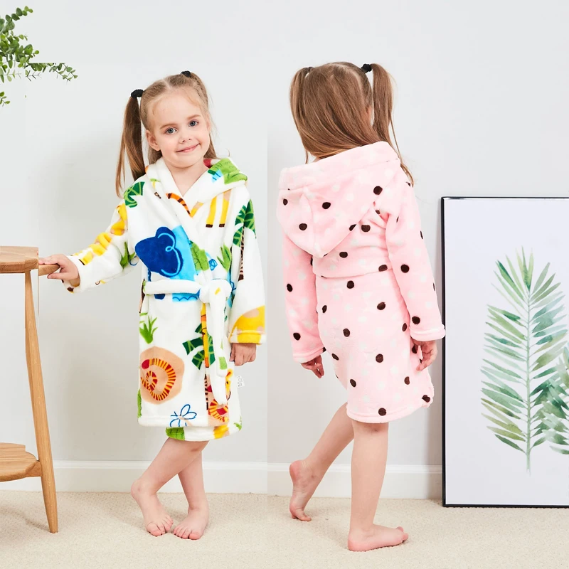 Apparel Children Bathrobe Bathrobe Children Robe Children Bathrobe