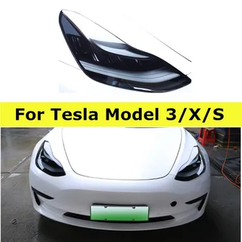 

Car Headlight Protective Film For Tesla Model 3 2016 2017 2018 2019 2020 Headlight Vinyl Film Sticker Anti-scratch Body Film
