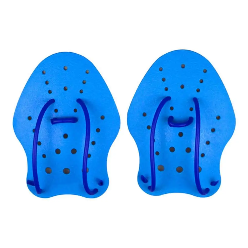 1 Pair Professional Adjustable Swimming Paddles Soft Webbed Gloves Adjust Hand Wear Water Resistance Training Accessories - Цвет: AS THE PICTURE SHOWS