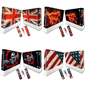 

Game Accessories Vinyl Skin Sticker Protector for W ii and controller skins Stickers for w ii Console