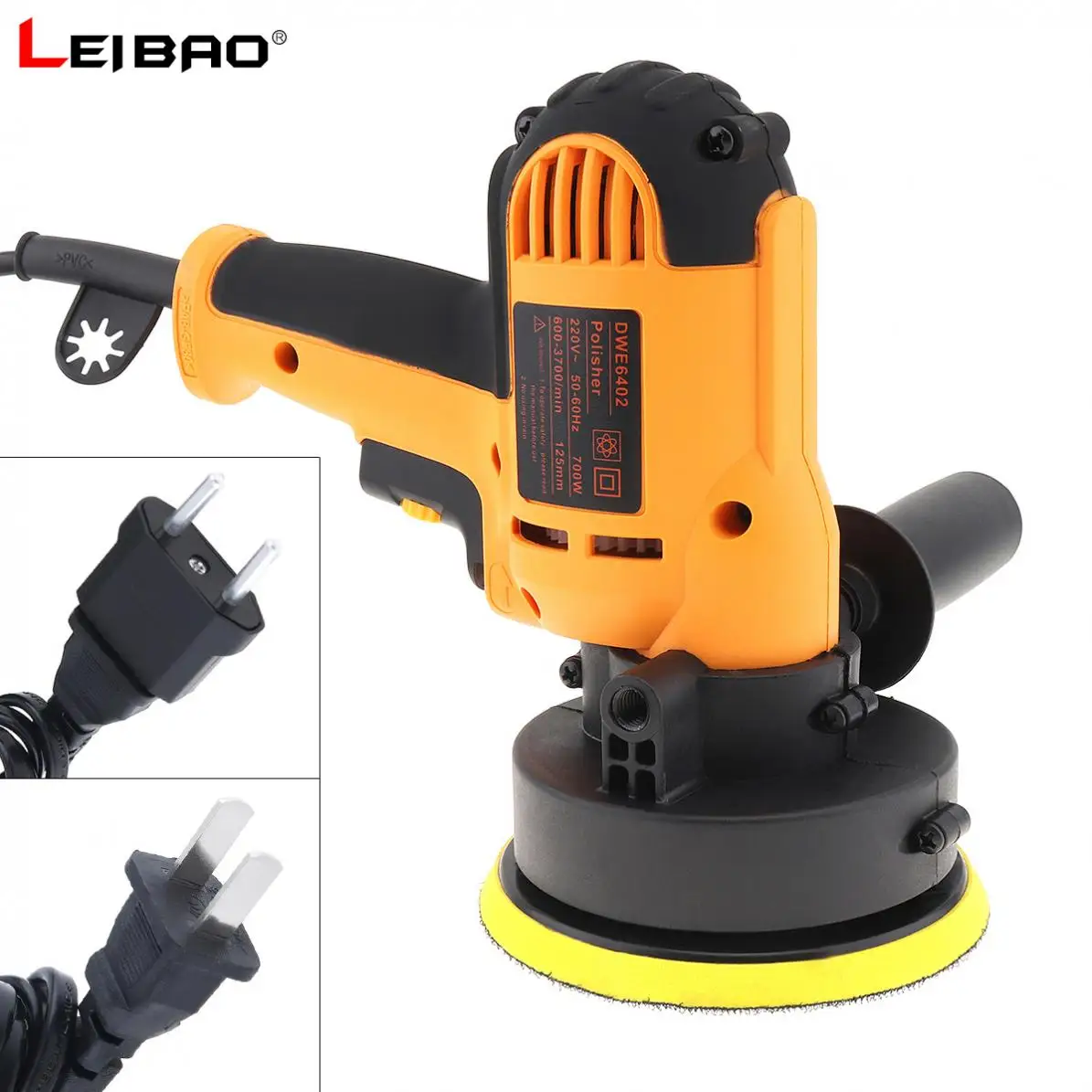 220 В полировка автомобиля 700 Вт Электрический полировщик машина для восковой депиляции машина для ремонта пола царапин машина для уплотнения глазури для дома/транспортных средств
