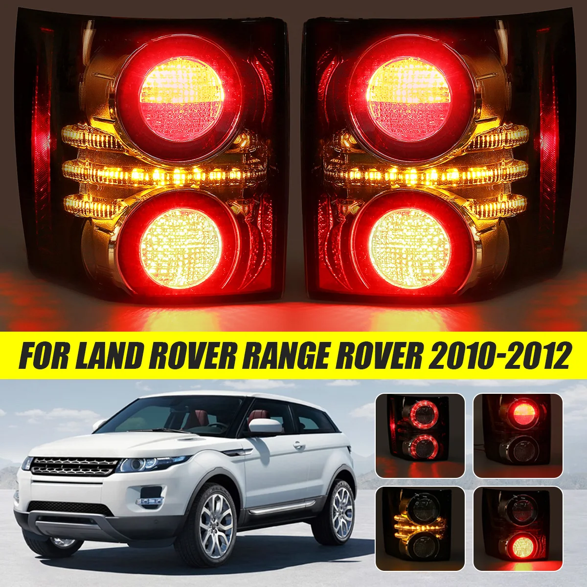 LR031756 для хвостовой части автомобиля светильник Land Rover Range 2010 2011 2012 дым сзади Revese