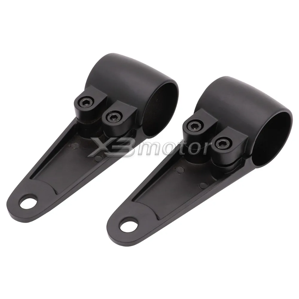 35mm 39mm 41mm Motorcycle Headlight Mounting Bracket Fork Ears Adjuster Mount Clamp Holder For Chopper Bobber Cafe Racer