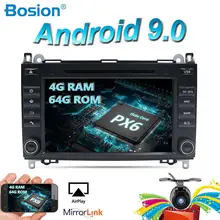 PX6 для Mercedes Benz Sprinter B200 Vito Viano W209 W169 W169 B-class W245 B170 W639 2 din Android 9,0 автомобильный DVD gps 4G 6G HDMI