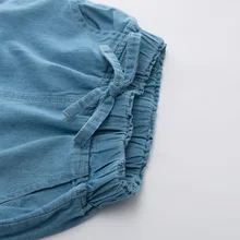 New Style Girls Lace-up Anti Mosquito Pants Children Lightweight Breathable Capri Pants Children Casual Athletic Pants