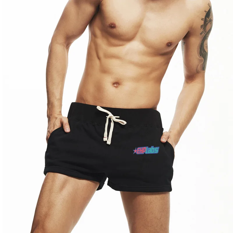 Новые камуфляжные шорты с низкой талией, мужские повседневные шорты, удобная домашняя одежда, шорты для фитнеса и тренировок