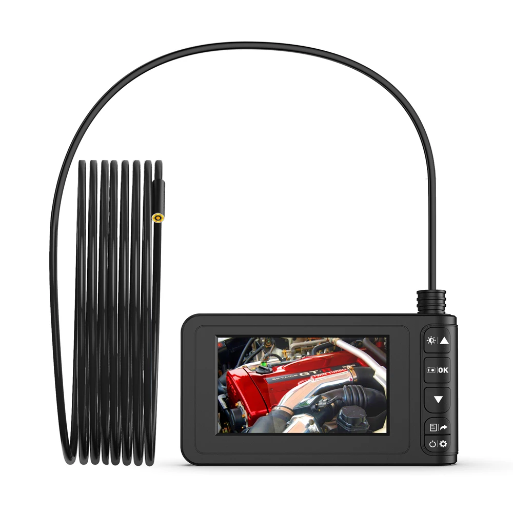 

Handheld Endoscope HD 1080 P Borescope 4.3 Inch LCD Color Screen Endoscope For Industrial and Home Endoscopes with 8 LEDs