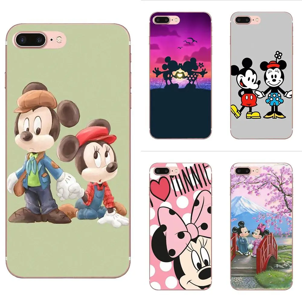 Lover Микки и Минни Маус для LG G2 G3 G4 G5 G6 G7 K4 K7 K8 K10 K12 K40 мини стилус ThinQ 2016 2017 2018 сотовый