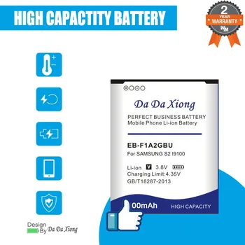 6100mAh EB-F1A2GBU Battery For Samsung Galaxy S2 I9100 9103 I9108 I9050 I9105 I9103 I9188 I9100g I777 B9062