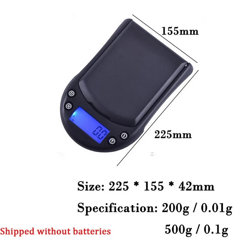 Карманные цифровые весы 500/200 г 0 01 мини электронные ювелирные g // ct/ozt баланс