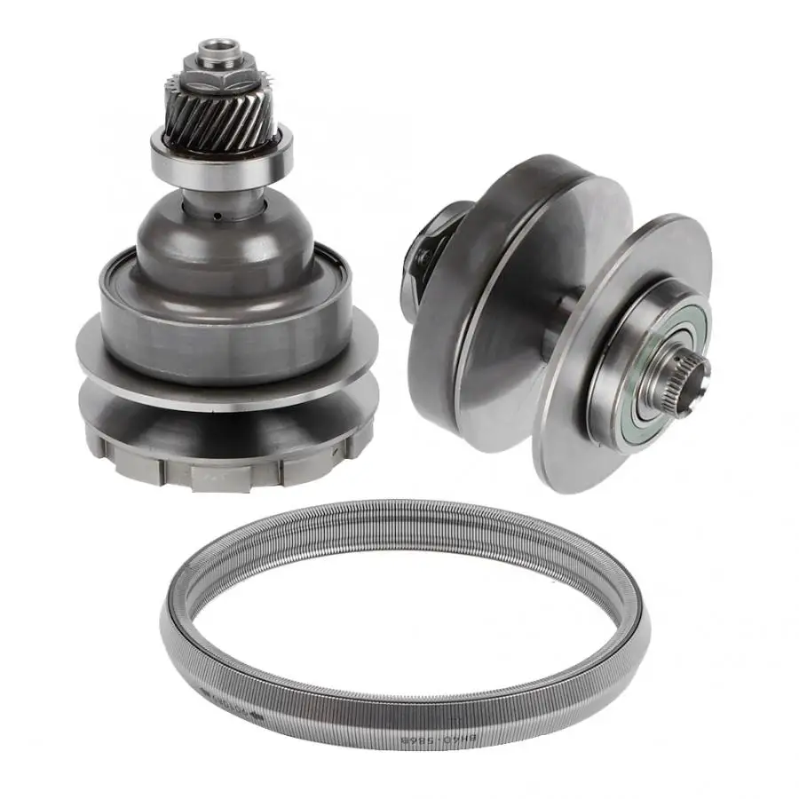 

CVT Pulley and Chain Assembly Teeth Gear Fit for Nissan RE0F10D 901074 JF017E Automatic Transmission Parts,