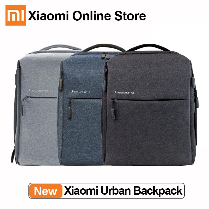Xiao mi рюкзак для дрона mi Urban Life Стиль Плечи сумка рюкзак небольшой рюкзак для школы Студенческая сумка вещевой мешок 14 дюймов сумки для ноутбука