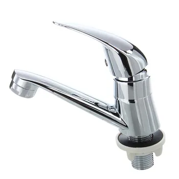 

HOT Bath 1/2 BSP thread male chrome mixer tap for washbasin