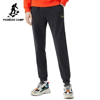 

Pionner Camp 2020 New Spring Pants For Men Knitted Joggers Drawstring Elastic Waist Sweatpants AZZ0107025