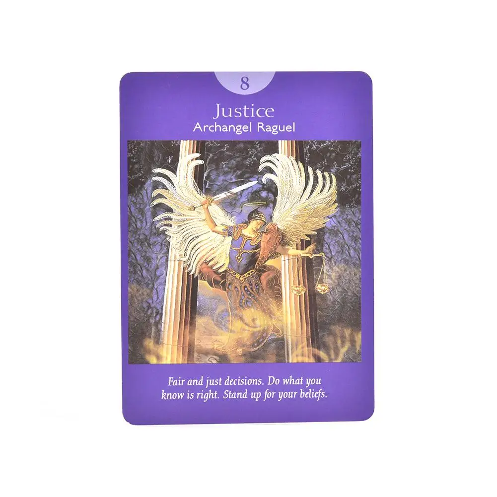 Angel Tarot Cards английская версия загадочное гадание Fate персональные игральные карты Игра настольная игра