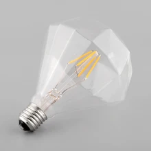 Светодиодный светильник Edison AC 220V нить накаливания светодиодная лампа винтажная офисная художественная яркая декорация Ретро Декор