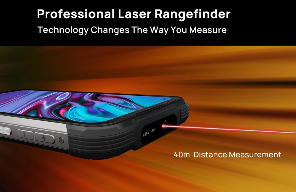 DOOGEE S97 Pro Rugged Phone 40m Laser Rangefinder 48MP QuadCamera Cellphone Helio G95 Octa Core 8GB+128GB SmartPhone 8500mAh NFC laptop 8gb ram