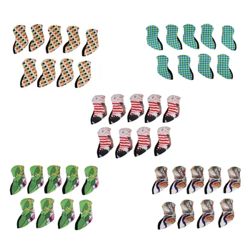 

9pcs Dirtproof Cotton Golf Iron Head Covers Headcovers Golf Club Cover Sleeve Driver Protective Cover Golf Club Protectoive Case