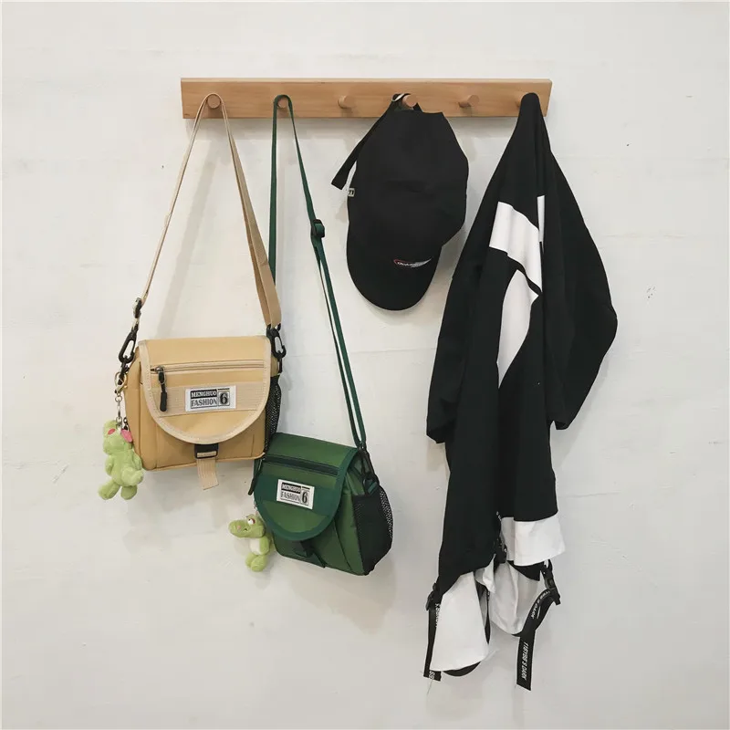 Women's Bag Canvas Disco Dancing Bag INS Popular Brand Backpack Hip Hop Bag Crossbody Bag Women's Casual Mini Pannier Bag