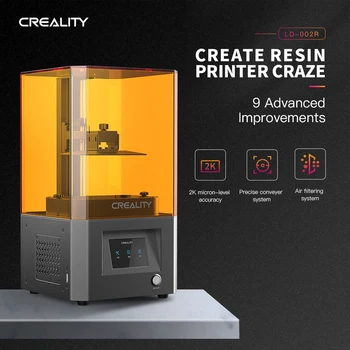 

Creality 3D LD-002R UV Resin 3D Printer LCD Photocuring with 3.5''Touchscreen 2K Resolution LCD Ball Linear Rails Air Filtration