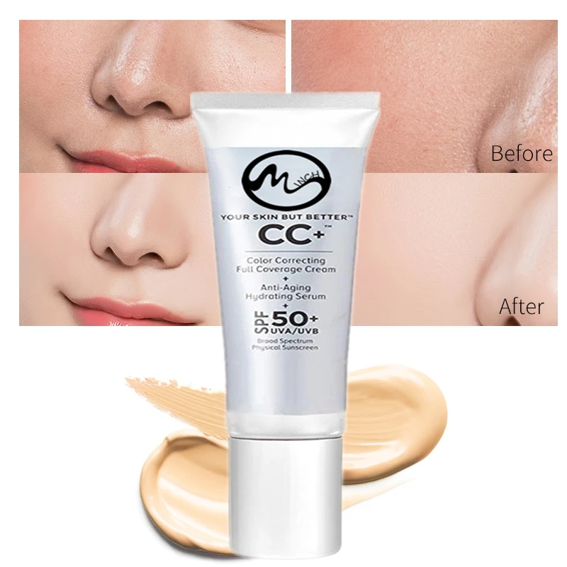 Minch-Natural-CC-Cream-SPF-50-Plus-Whitening-Moisturizing-Long-Lasting-Concealer-Nude-Foundation-Makeup-Face