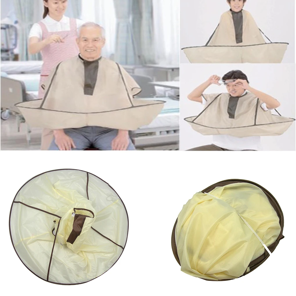 Взрослая Складная Парикмахерская накидка-Зонтик для профессионального дома с помощью салона парикмахерской для укладки волос водонепроницаемый халат