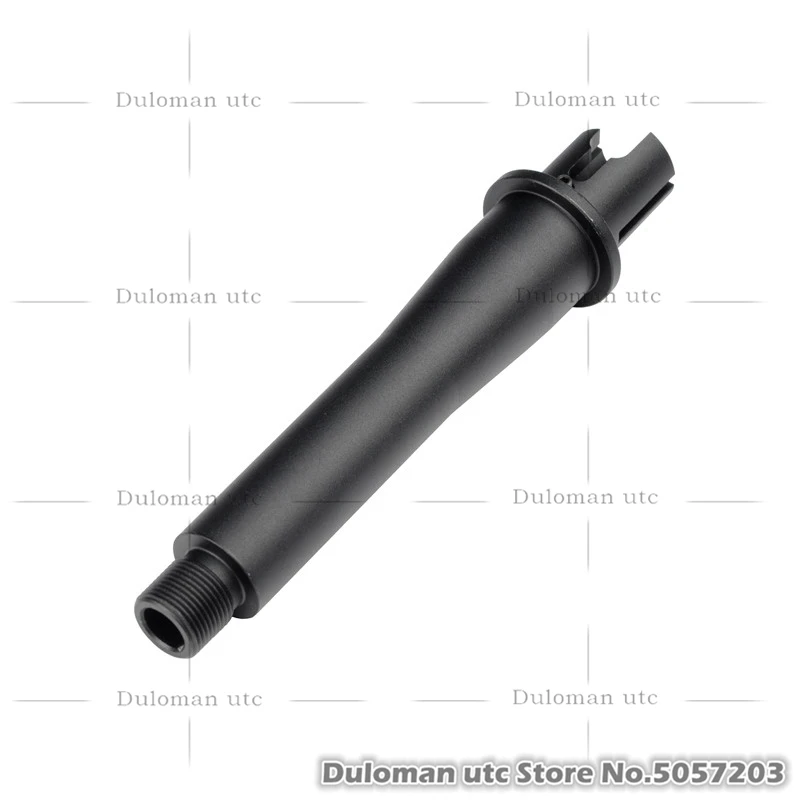 Duloman utc 5," легкий алюминиевый наружный удлинитель 14 мм CCW для M4 M16 PDW MK18 AR Серии CQB короткий страйкбол AEG - Цвет: Black