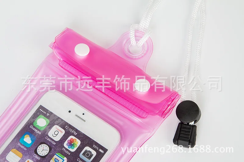 Производитель открытый большой размер надувной плавающий сенсорный экран воздушный мешок Мобильный телефон сумка Таиланд горячая горячие пружины Thre