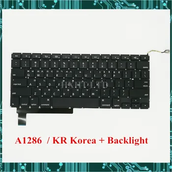 

NEW A1286 KR Korea keyboard For Macbook Pro 15" A1286 Laptop keyboard KR layout 2009 2010 2011 2012 year