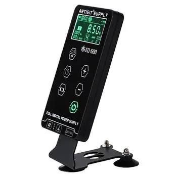 

Ultra-thin LCD Display Black ED600 Digital Tattoo Power Supplies High Quality Touch Screen Source for Tattoo Machines