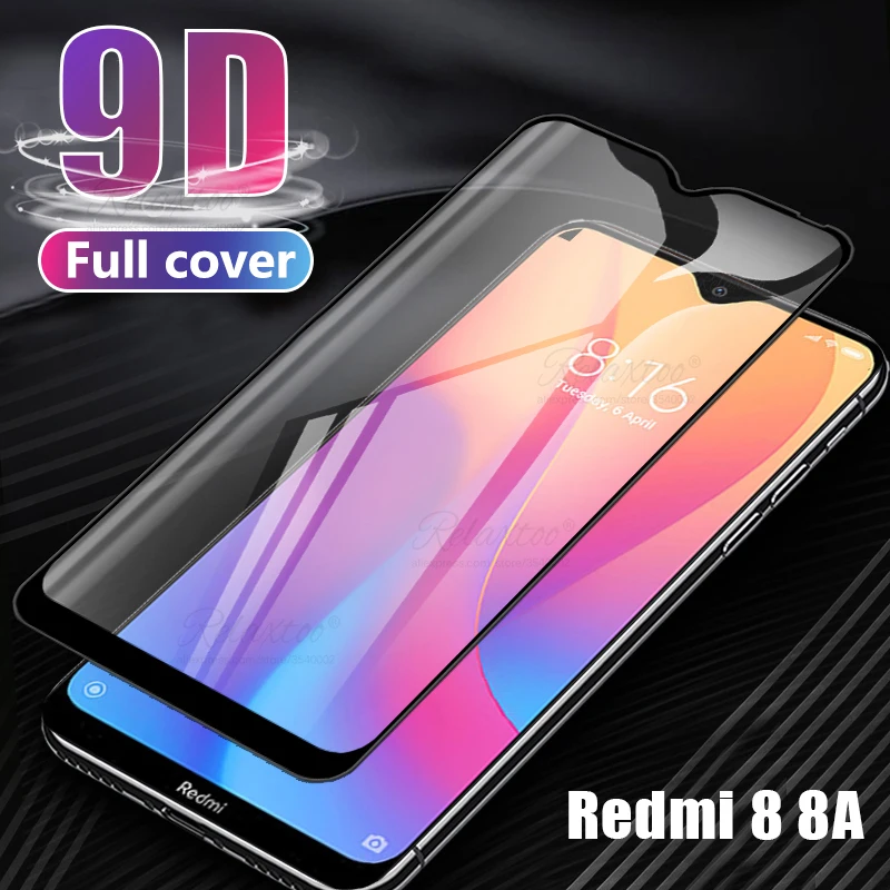 9D полное покрытие закаленное стекло для Xiaomi redmi 8A note 8 pro защита экрана xiomi Redme note8 8pro