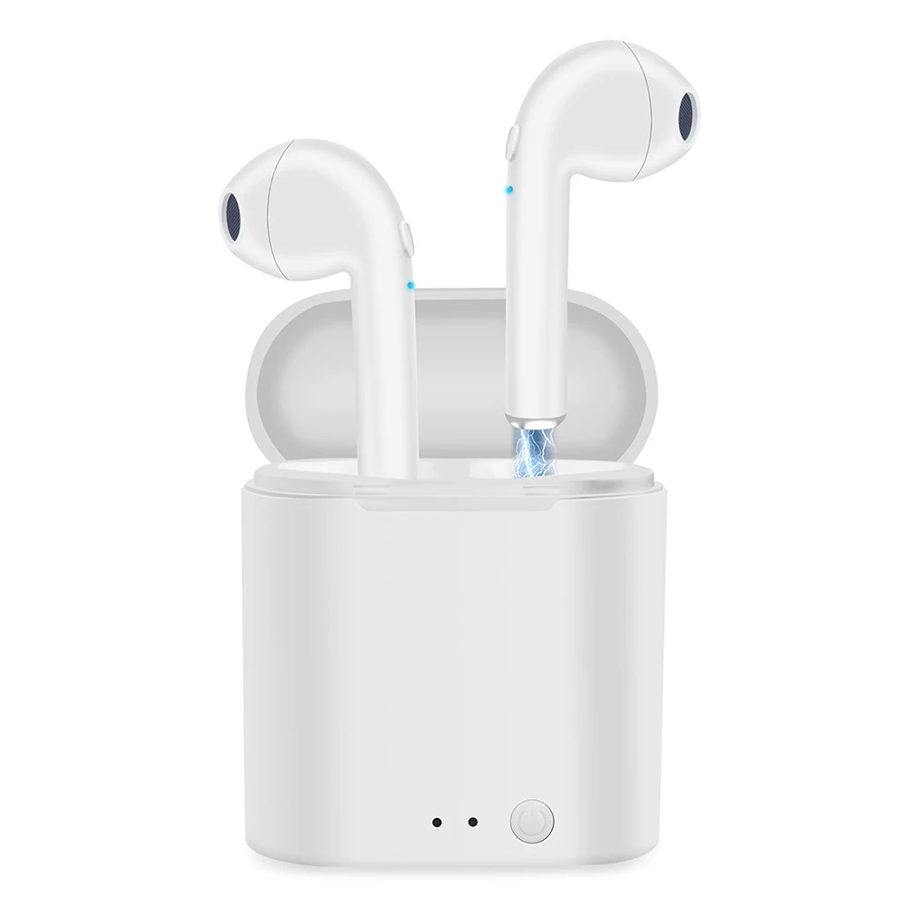 TWS i7s Wireless Headphones Bluetooth Earphones Stereo Bass Headsets Sport Waterproof Earbuds In-ear Headphone - ANKUX Tech Co., Ltd