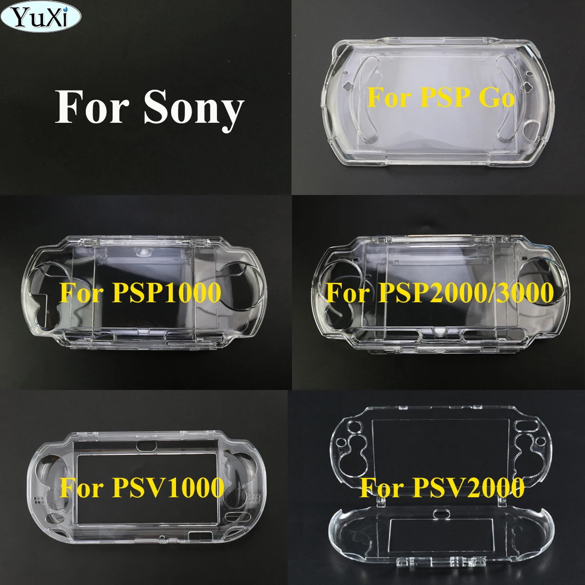 Kristal Seffaf Sert Koruyucu Kilif Kapak Shell Sony Ps Vita Psv Psp Go 1000 00 3000 Tam Vucut Koruyucu Kilif Kiliflar Aliexpress