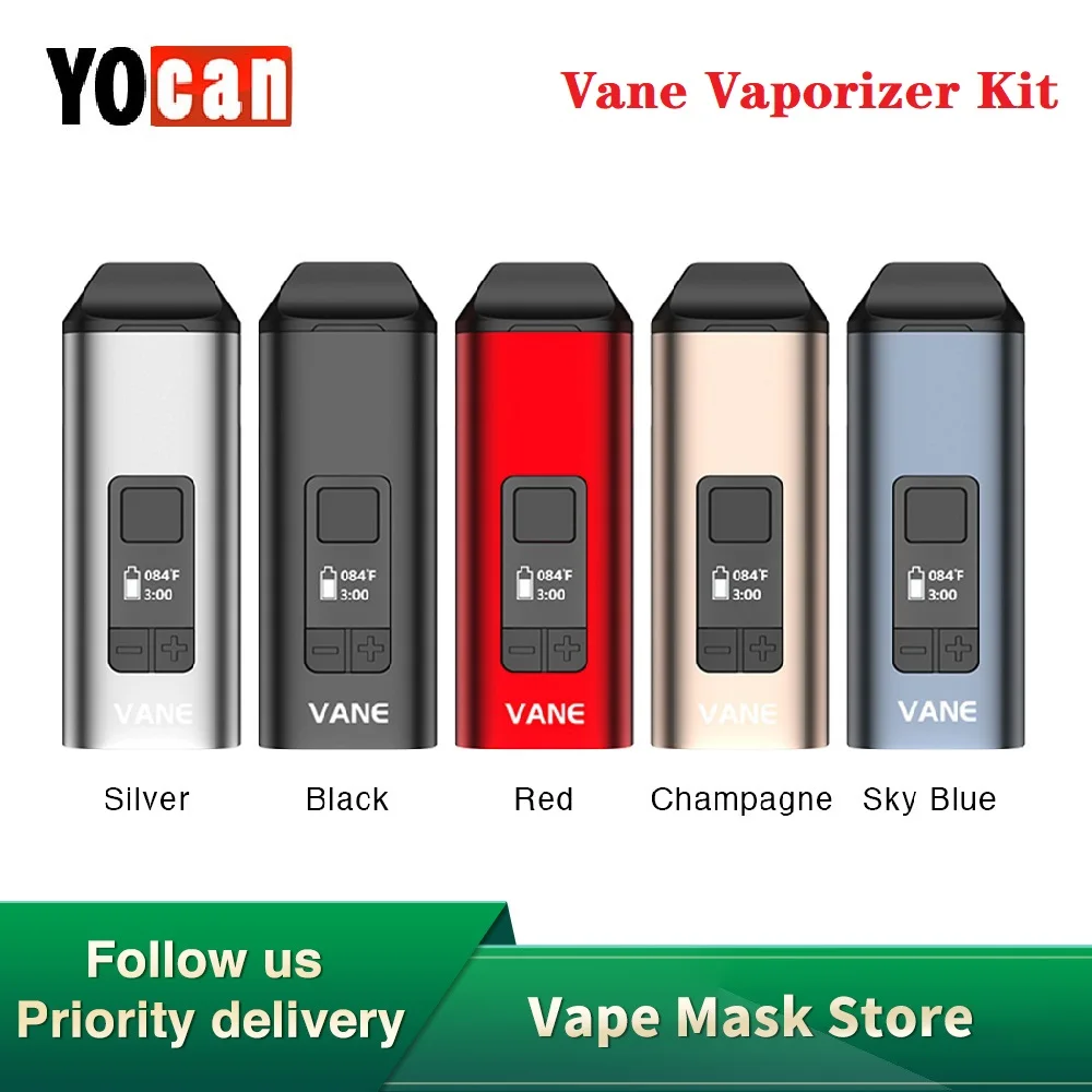 Оригинальный комплект испарителя Yocan Vane 1100 мАч керамическая нагревательная