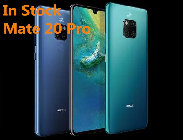 Новый оригинальный Huawei Mate 20 Pro смартфон 6 39 &quotс Полноразмерным экраном Kirin 980