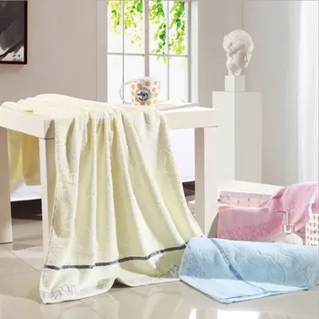 

Solid Fashion Pure Cotton Padded To Increase Soft Absorbent Towel Dyed Absorbent Towels High Quality Bath Towel