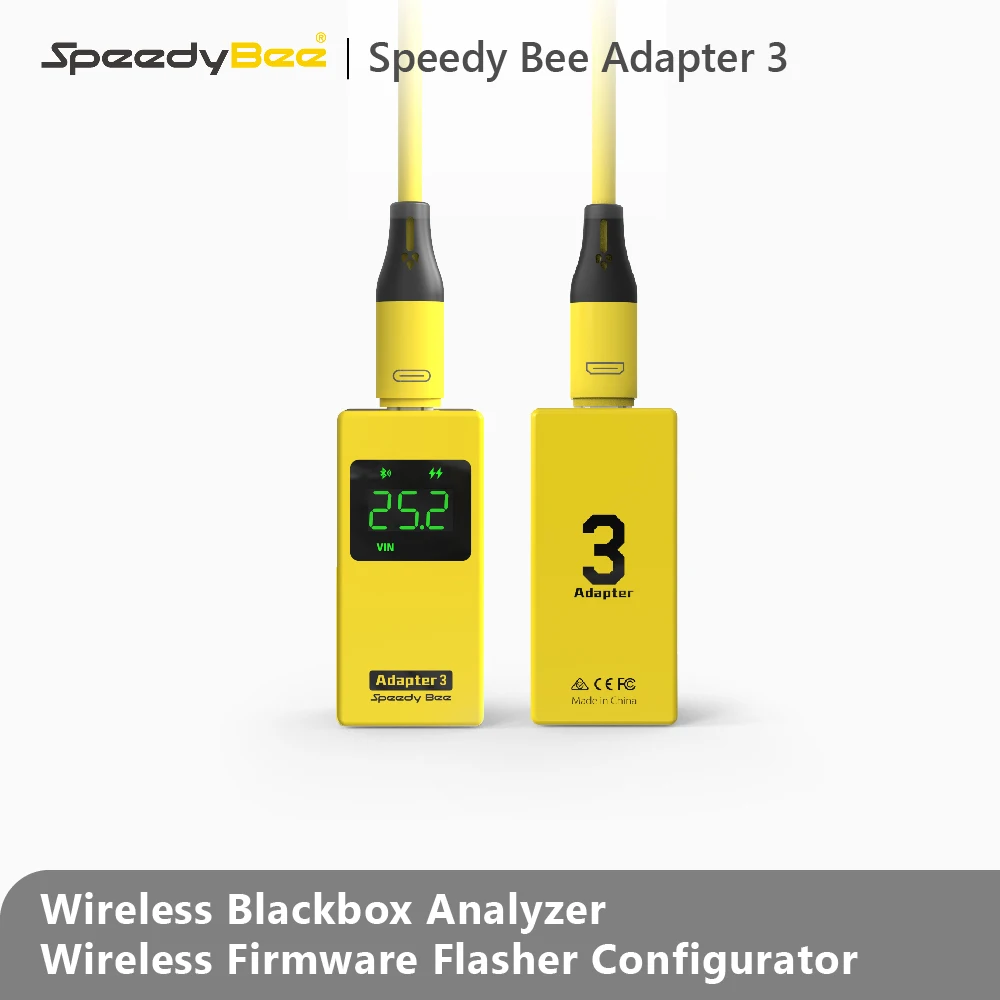 Velocidadeybee Analisador Blackbox sem Fio Flasher de Firmware Configurador Inav Betaflight Wi-fi Bluetooth Adaptador Runcam