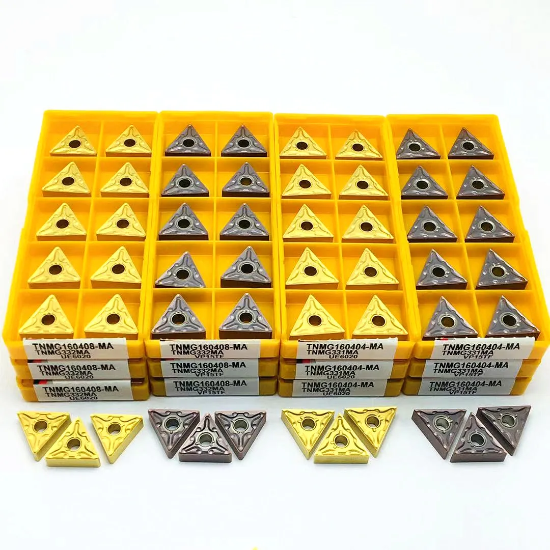 Высокое Качество Фреза TNMG160404 MA US735 Карбид CNC Внешний токарный инструмент TNMG 160404
