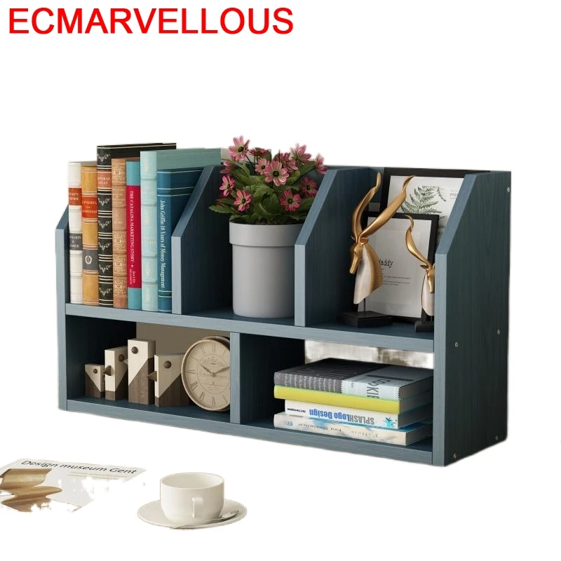 Regal Rack Display Dekor Oficina Schrank Mueble Kinder Estante Para Livro Decoracao Retro Möbel Buch Libreria Bücherregal Fall