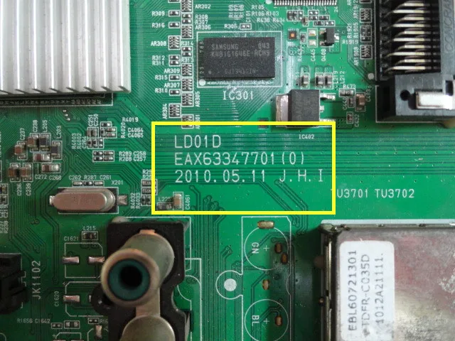 Для LG 42 дюймов 42LE5300-CA материнская плата eax6347701(0) экран LC420EUG SC A1 тест