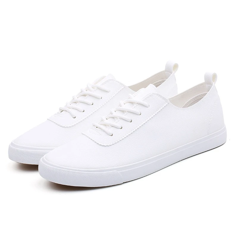

Shoes men's autumn Korean fashion men's casual shoes small white shoes student flat skateboard shoes men's lace up sneakers