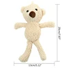 8in Stuffed Doll Mini Bear Toy Soft Plush Toy Room Decoration Emotion Appease for Baby Girls Office Ornament Car Decor 1