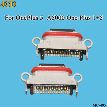 

JCD 10PCS/Lot For OnePlus5 OnePlus 5 A5000 One Plus 1+5 USB Charging Port Connector Charge Socket Jack Dock Plug